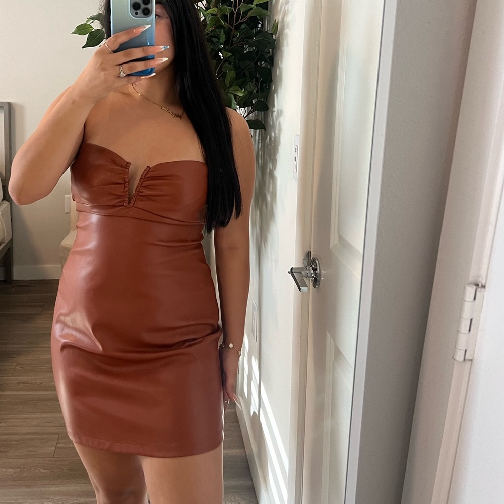 Leather Dress